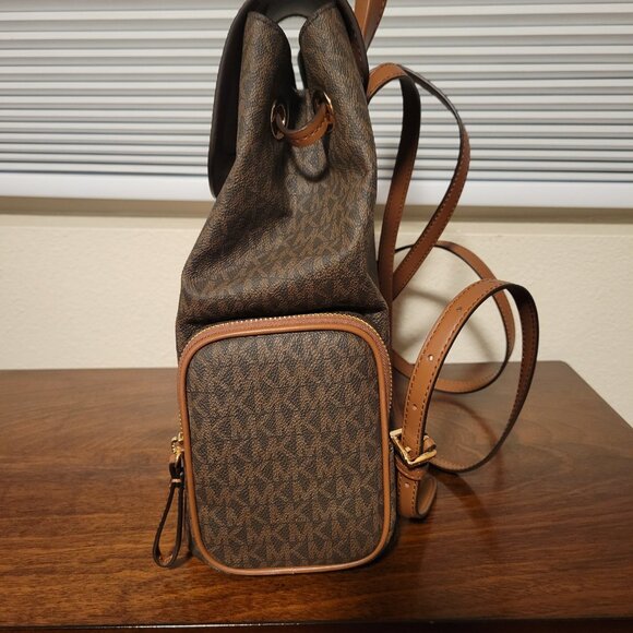 NWT Michael Kors Jet Set Lg Chain Brown Backpack main image 11
